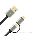 Micro Type-C-Ladefeder PVC USB-Kabel